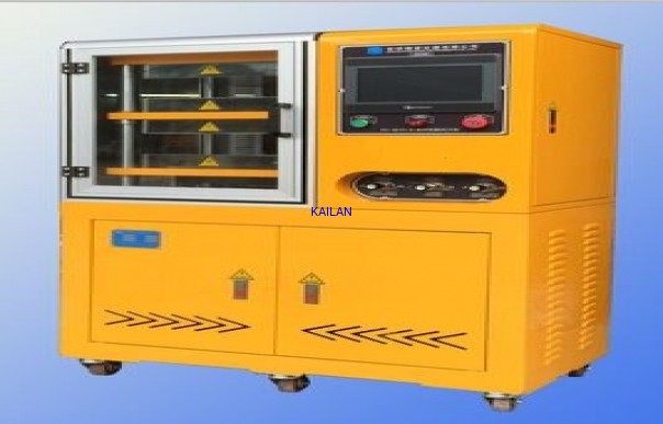 QI-R-025 B PLC程序控制压片机(双层同时加热冷却)	